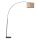 Brilliant - Stojací lampa WILEY 1xE27/60W/230V černá/béžová