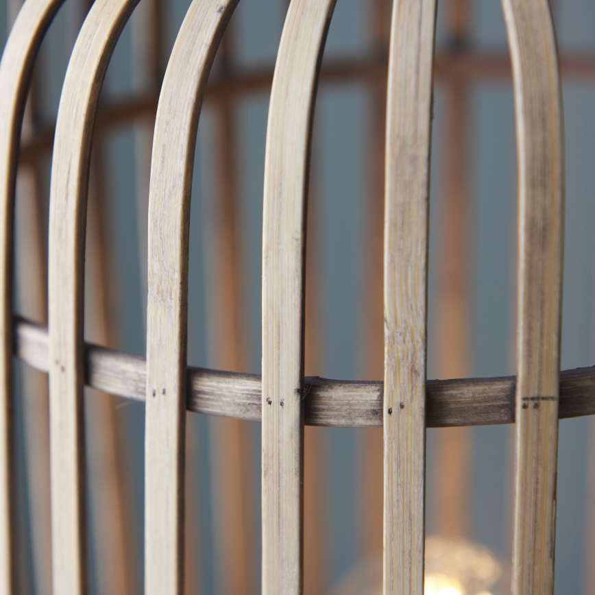 Brilliant - Stojací lampa WOODROW 1xE27/60W/230V bambus