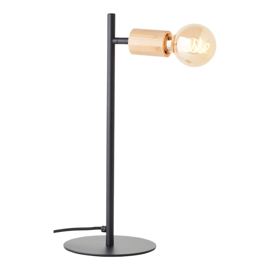 Brilliant - Stolní lampa 1xE27/28W/230V bambus