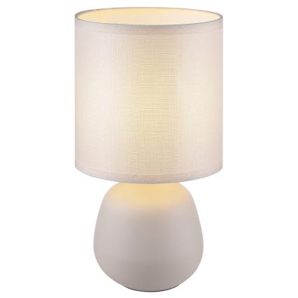 Brilliant - Stolní lampa AUREA 1xE14/20W/230V bílá