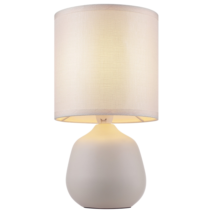 Brilliant - Stolní lampa AUREA 1xE14/20W/230V bílá