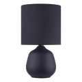 Brilliant - Stolní lampa AUREA 1xE14/20W/230V černá