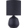 Brilliant - Stolní lampa AUREA 1xE14/20W/230V černá