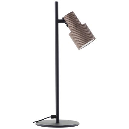 Brilliant - Stolní lampa CADIZ 1xGU10/10W/230V bronzová
