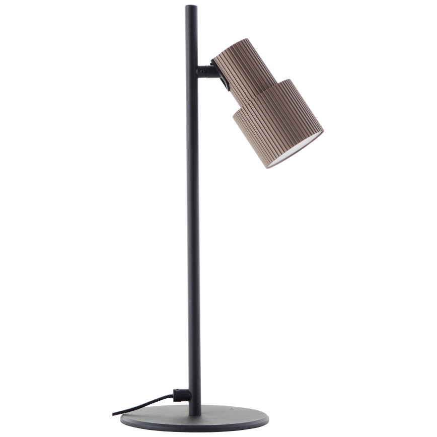 Brilliant - Stolní lampa CADIZ 1xGU10/10W/230V bronzová