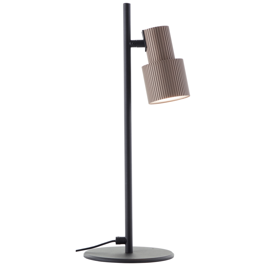 Brilliant - Stolní lampa CADIZ 1xGU10/10W/230V bronzová