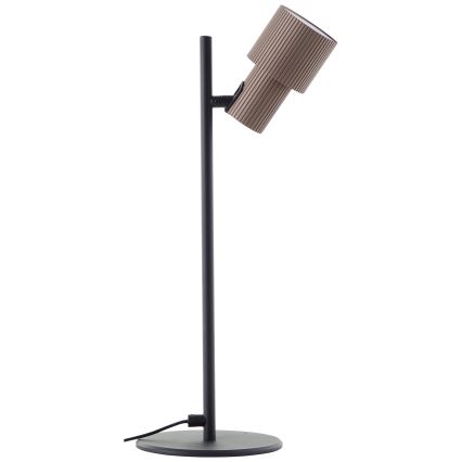 Brilliant - Stolní lampa CADIZ 1xGU10/10W/230V bronzová
