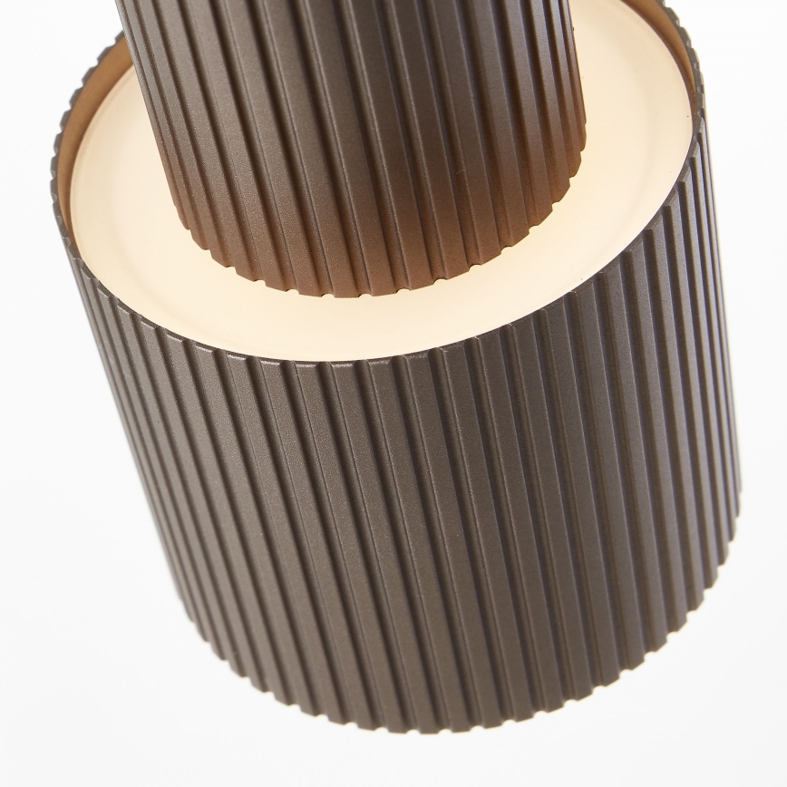 Brilliant - Stolní lampa CADIZ 1xGU10/10W/230V bronzová