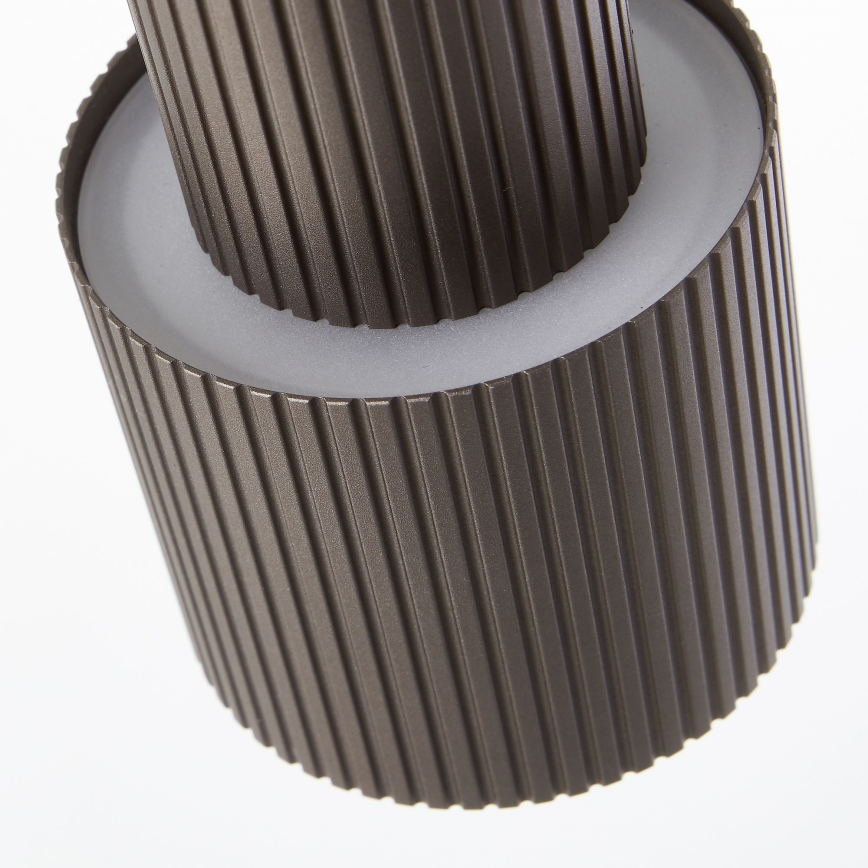 Brilliant - Stolní lampa CADIZ 1xGU10/10W/230V bronzová