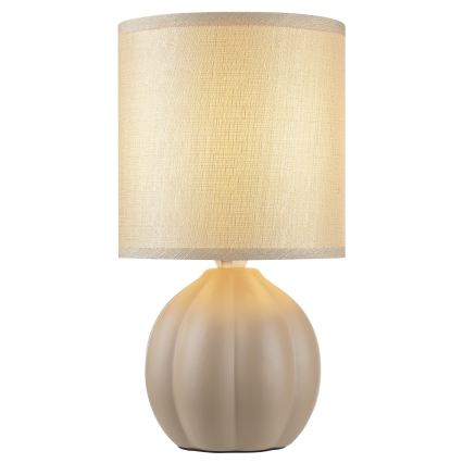 Brilliant - Stolní lampa DUNE 1xE14/20W/230V béžová