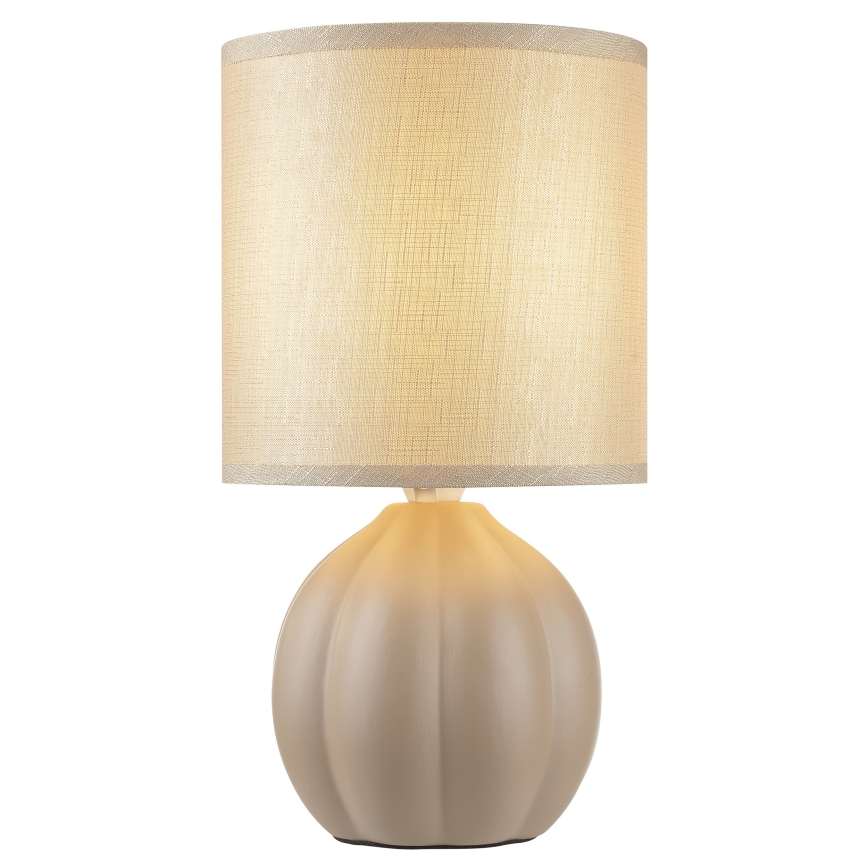 Brilliant - Stolní lampa DUNE 1xE14/20W/230V béžová