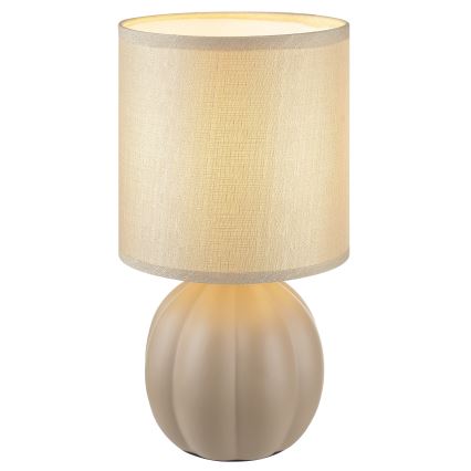 Brilliant - Stolní lampa DUNE 1xE14/20W/230V béžová