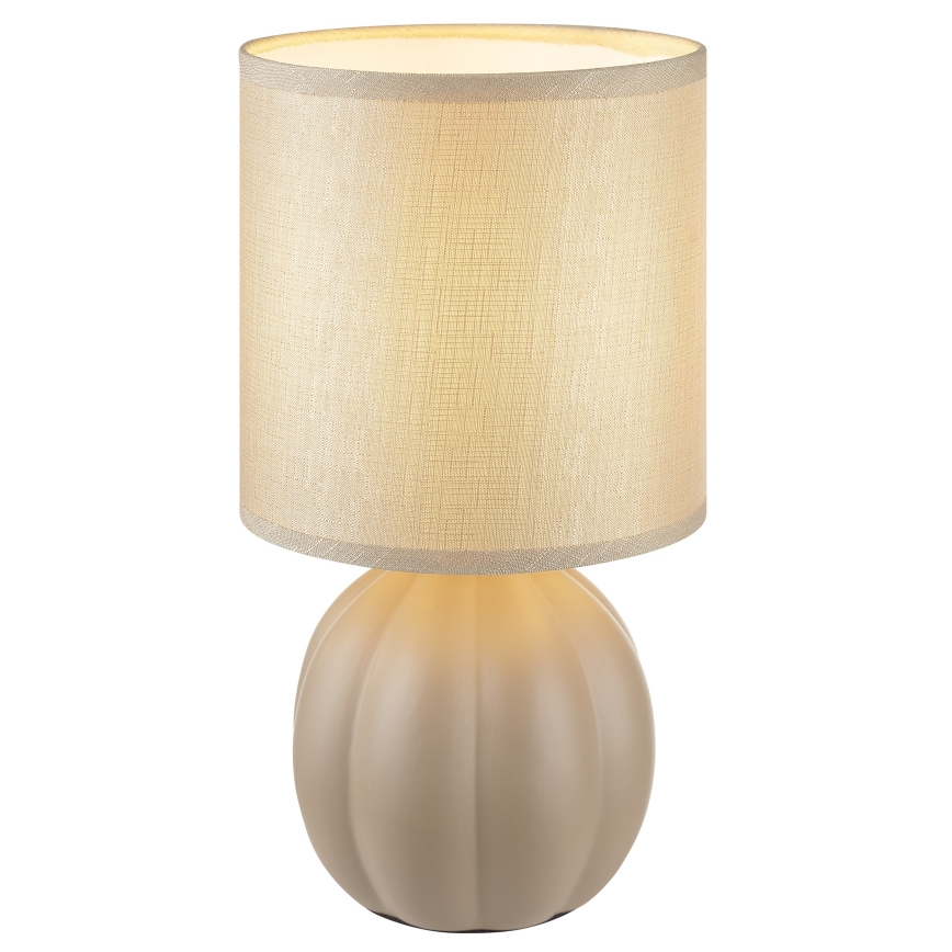 Brilliant - Stolní lampa DUNE 1xE14/20W/230V béžová