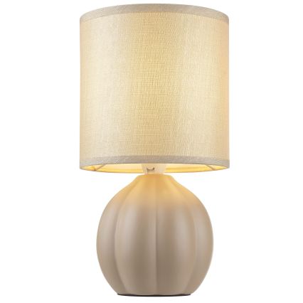 Brilliant - Stolní lampa DUNE 1xE14/20W/230V béžová