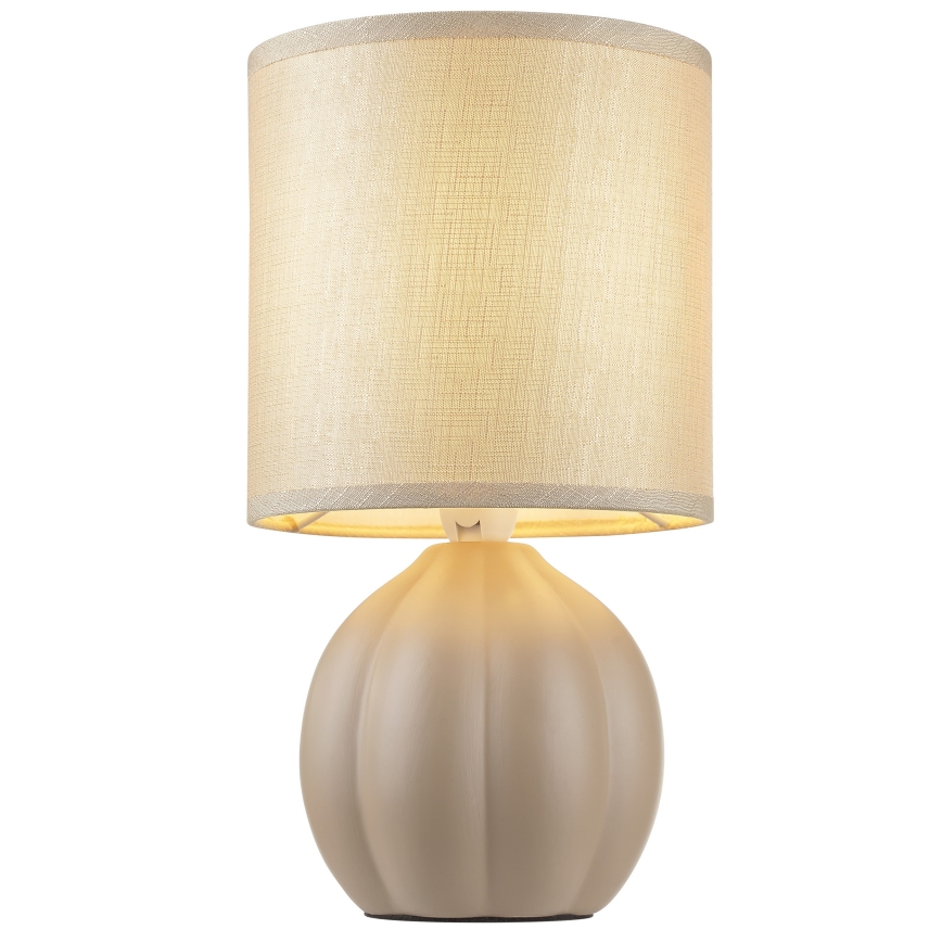 Brilliant - Stolní lampa DUNE 1xE14/20W/230V béžová