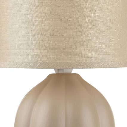 Brilliant - Stolní lampa DUNE 1xE14/20W/230V béžová