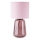 Brilliant - Stolní lampa HYDRA 1xE27/60W/230V růžová