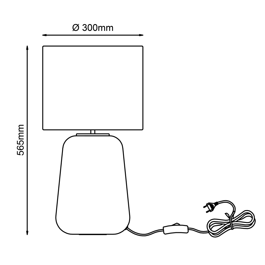 Brilliant - Stolní lampa HYDRA 1xE27/60W/230V růžová