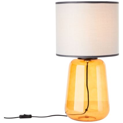 Brilliant - Stolní lampa HYDRA 1xE27/60W/230V žlutá