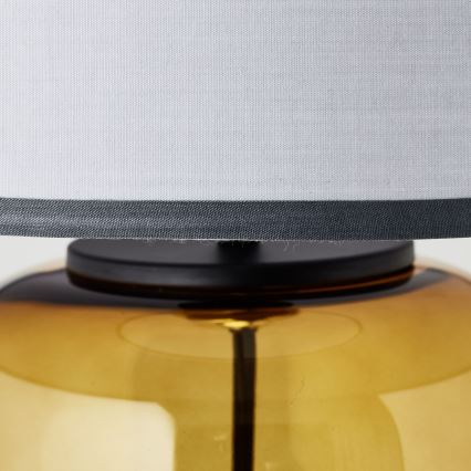 Brilliant - Stolní lampa HYDRA 1xE27/60W/230V žlutá