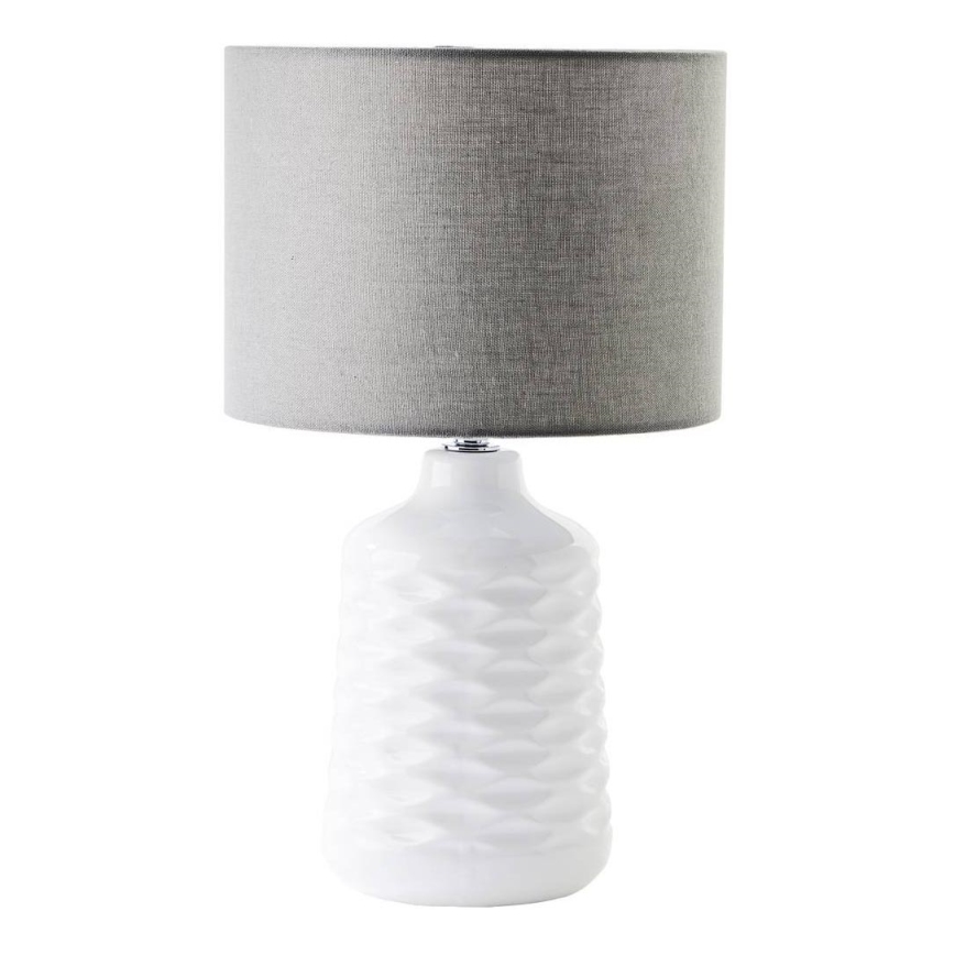 Brilliant - Stolní lampa ILYSA 1xE14/40W/230V bílá/šedá