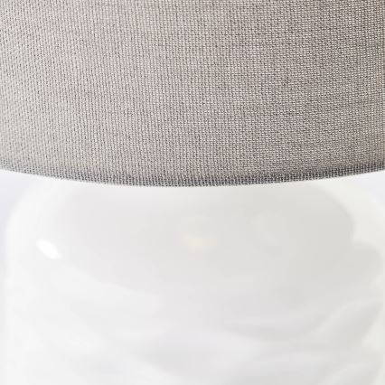 Brilliant - Stolní lampa ILYSA 1xE14/40W/230V bílá/šedá