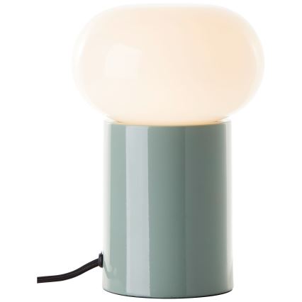 Brilliant - Stolní lampa KNUT 1xE27/25W/230V zelená/bílá