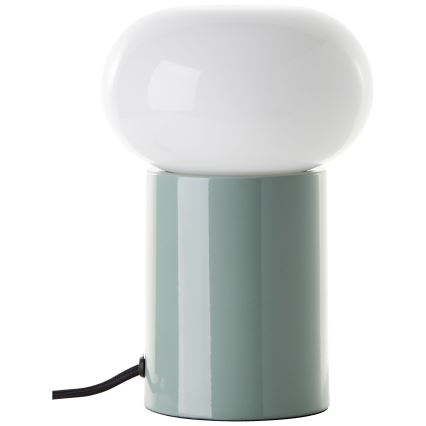 Brilliant - Stolní lampa KNUT 1xE27/25W/230V zelená/bílá