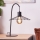 Brilliant - Stolní lampa LEIKA 1xE27/52W/230V černá