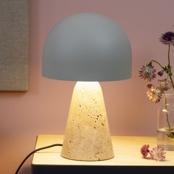 Brilliant - Stolní lampa NALAM 1xE14/40W/230V béžová