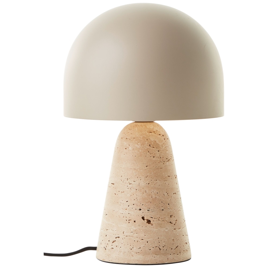 Brilliant - Stolní lampa NALAM 1xE14/40W/230V béžová