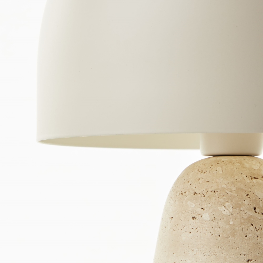 Brilliant - Stolní lampa NALAM 1xE14/40W/230V béžová