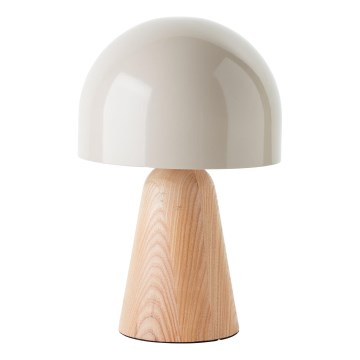 Brilliant - Stolní lampa NALAM 1xE14/40W/230V béžová/jasan - FSC certifikováno