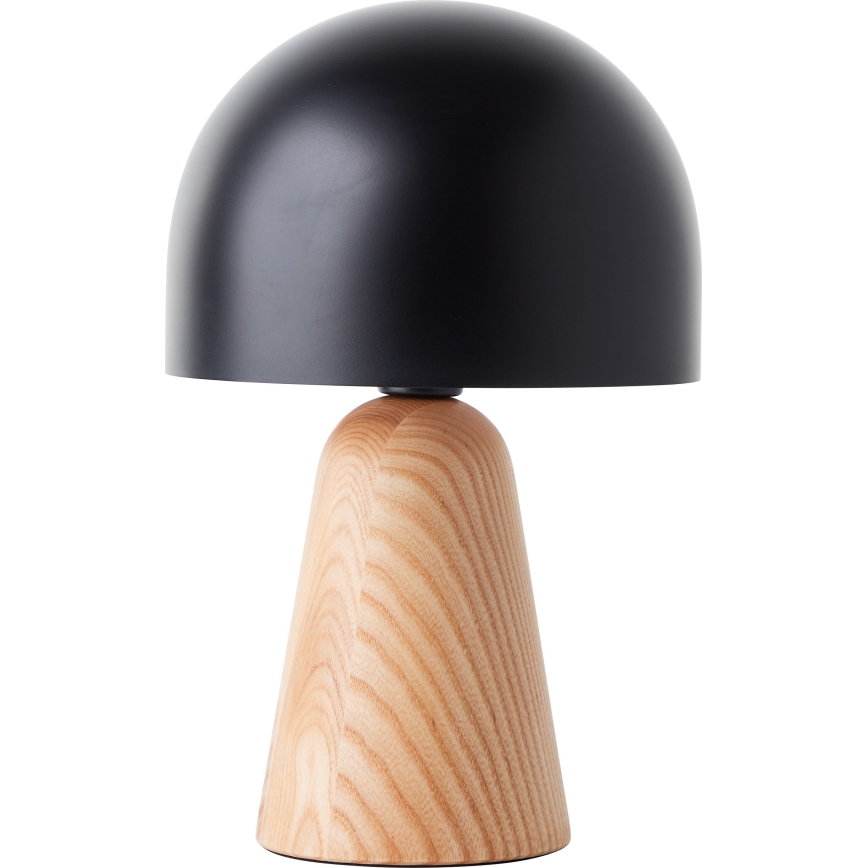 Brilliant - Stolní lampa NALAM 1xE14/40W/230V černá/jasan