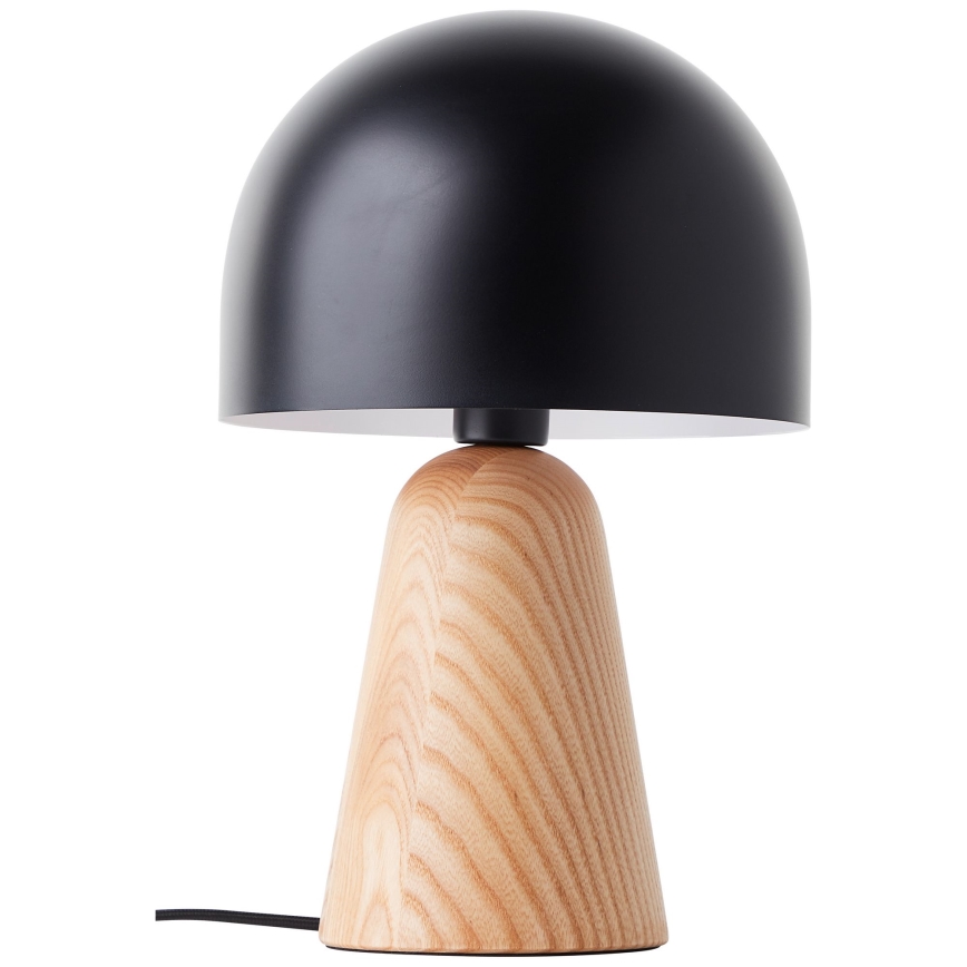 Brilliant - Stolní lampa NALAM 1xE14/40W/230V černá/jasan