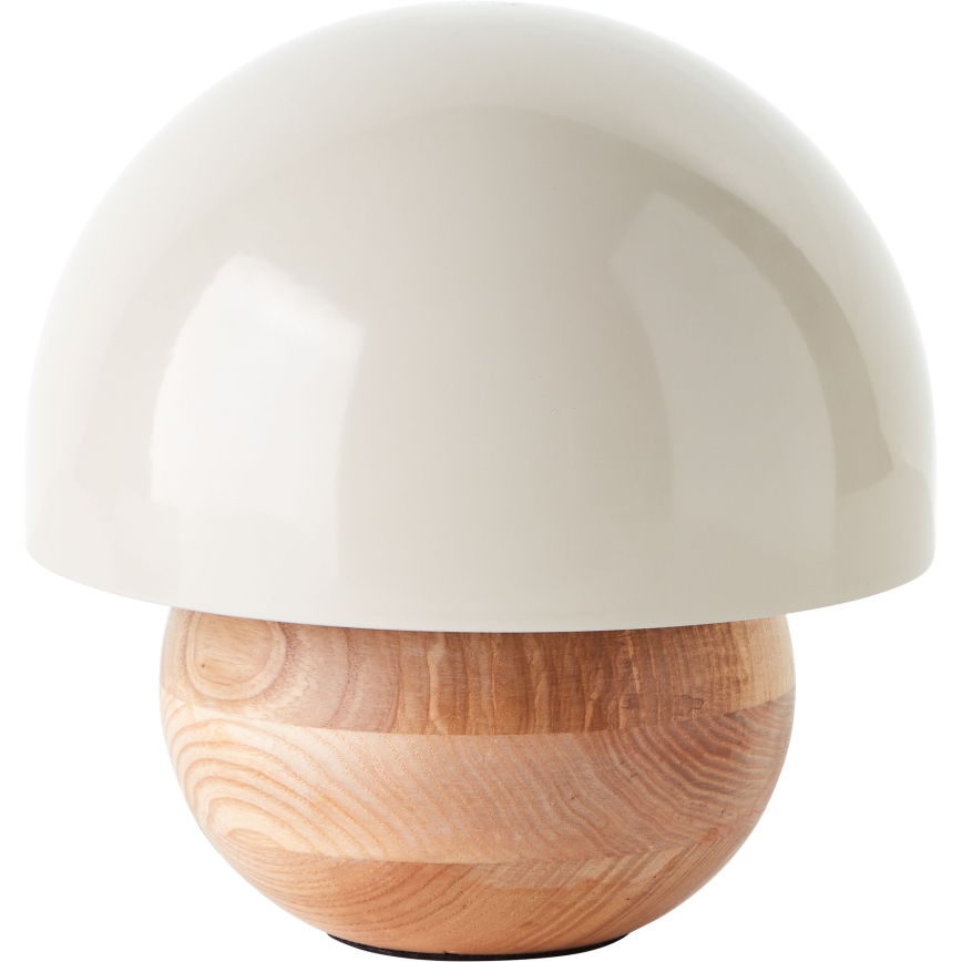 Brilliant - Stolní lampa NALAM 1xE14/40W/230V šedá/jasan
