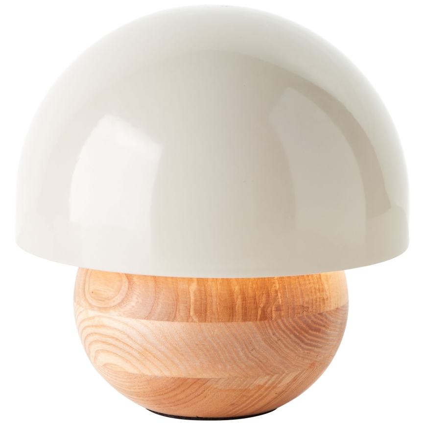 Brilliant - Stolní lampa NALAM 1xE14/40W/230V šedá/jasan