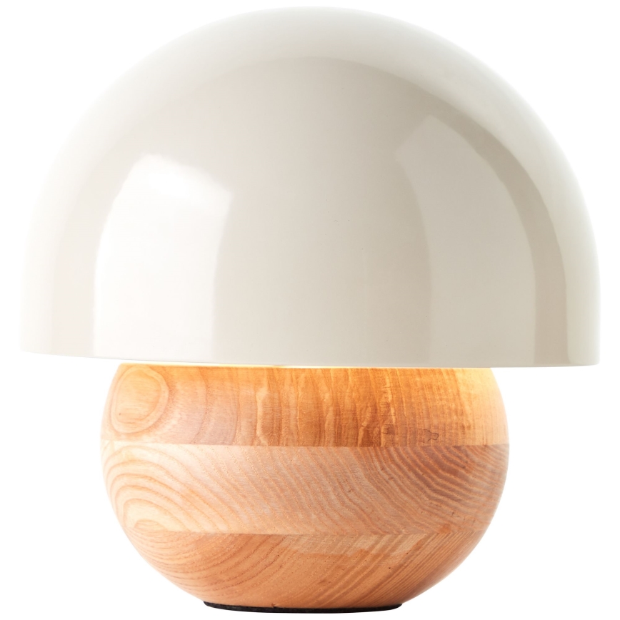 Brilliant - Stolní lampa NALAM 1xE14/40W/230V šedá/jasan