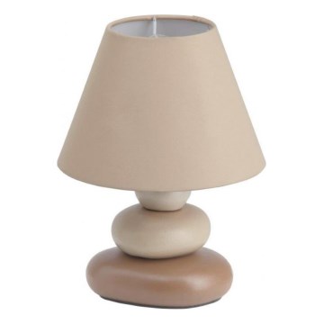 Brilliant - Stolní lampa PAOLO 1xE14/40W/230V keramika/béžová