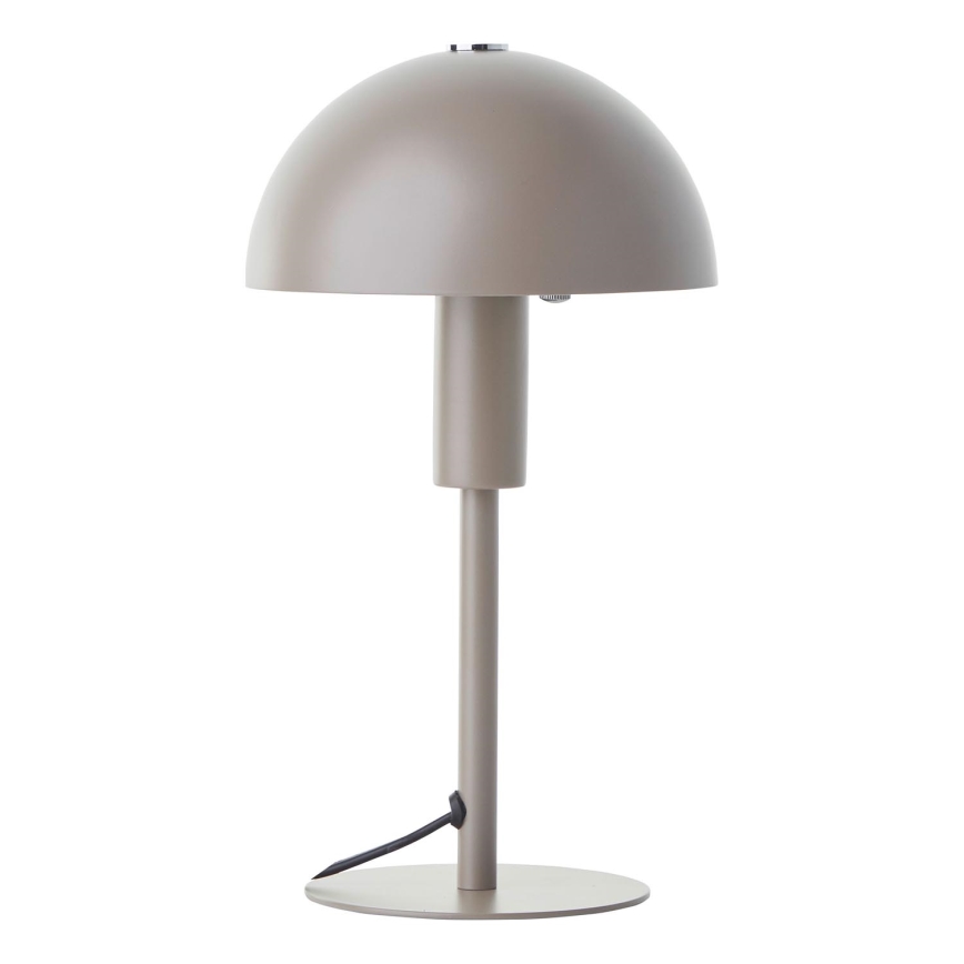 Brilliant - Stolní lampa PETITE 1xE14/28W/230V šedá