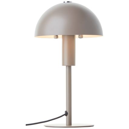Brilliant - Stolní lampa PETITE 1xE14/28W/230V šedá