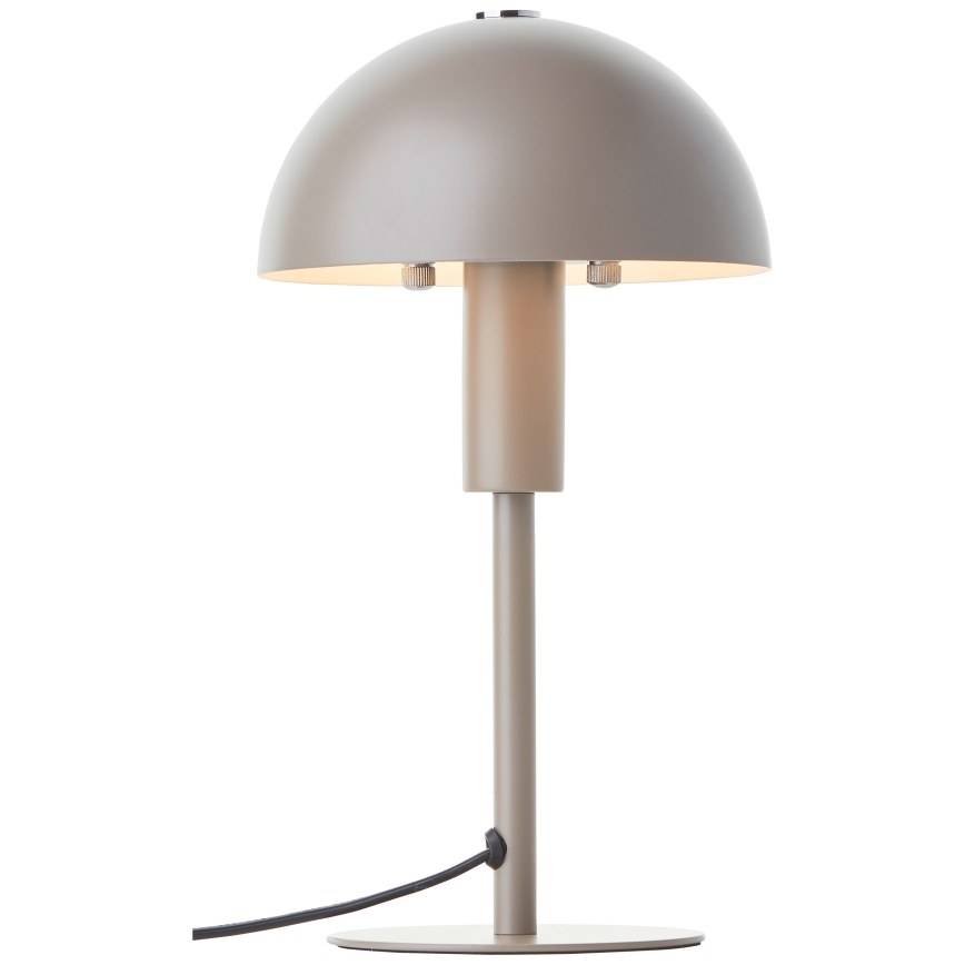 Brilliant - Stolní lampa PETITE 1xE14/28W/230V šedá