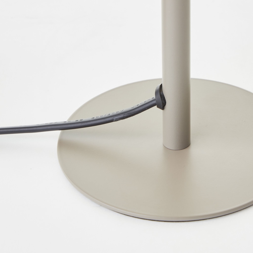 Brilliant - Stolní lampa PETITE 1xE14/28W/230V šedá