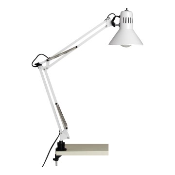 Brilliant - Stolní lampa s klipem HOBBY 1xE27/40W/230V bílá
