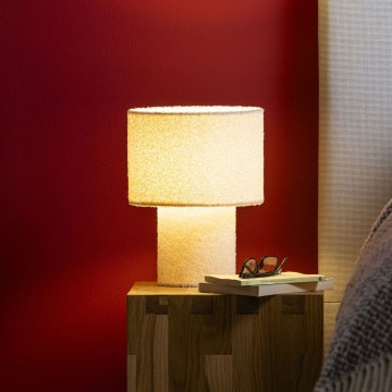 Brilliant - Stolní lampa TEDDY 1xE27/25W/230V krémová