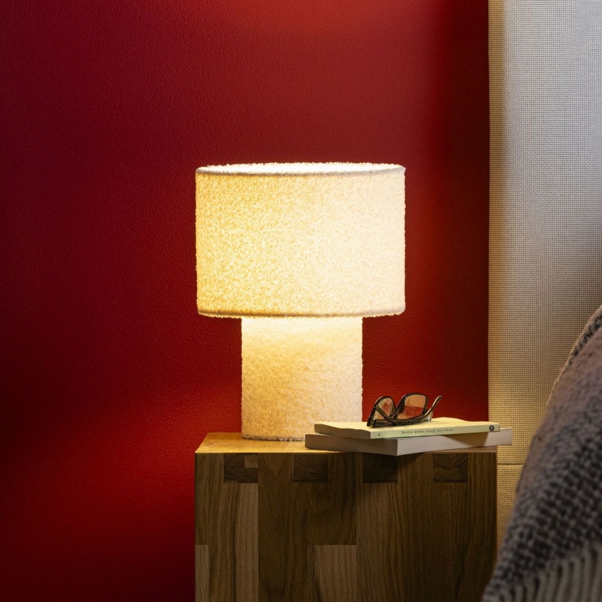 Brilliant - Stolní lampa TEDDY 1xE27/25W/230V krémová