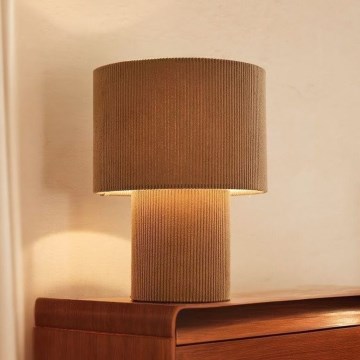 Brilliant - Stolní lampa TONY 1xE27/20W/230V hnědá