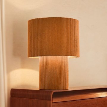 Brilliant - Stolní lampa TONY 1xE27/20W/230V oranžová