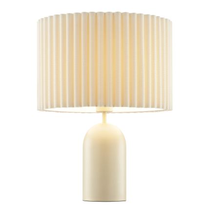 Brilliant - Stolní lampa VELIN 1xE27/20W/230V krémová