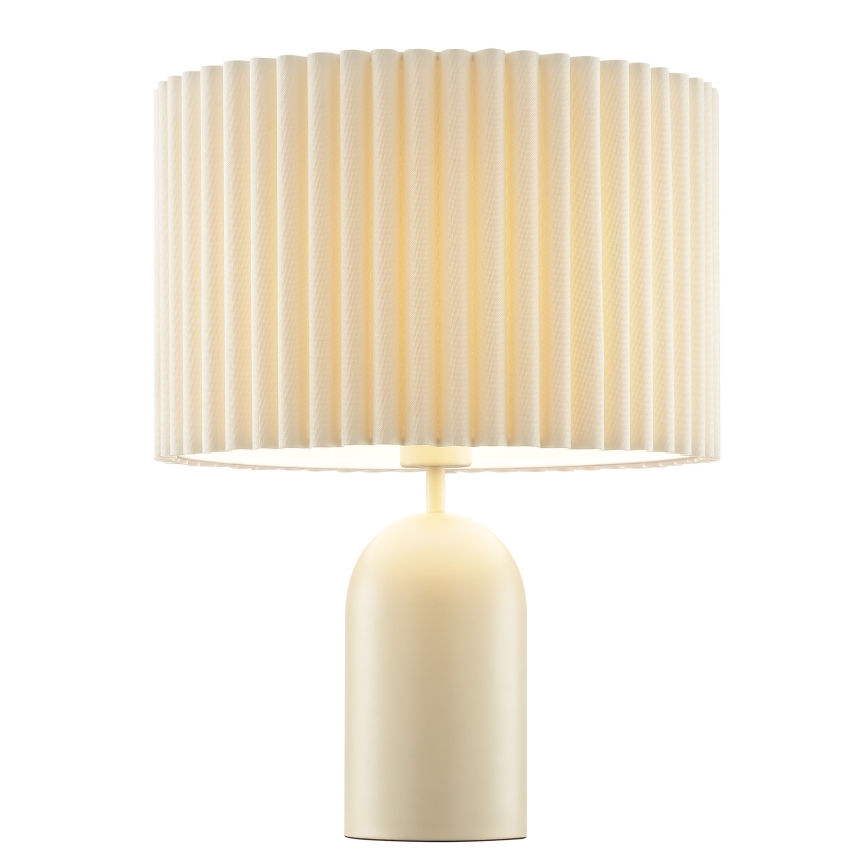 Brilliant - Stolní lampa VELIN 1xE27/20W/230V krémová